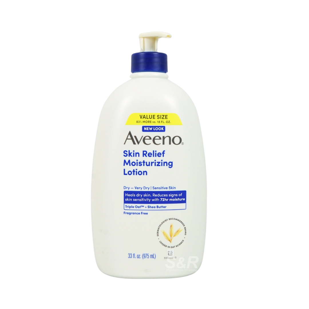 Aveeno Skin Relief Moisturizing Lotion Triple Oat + Shea Butter 975mL